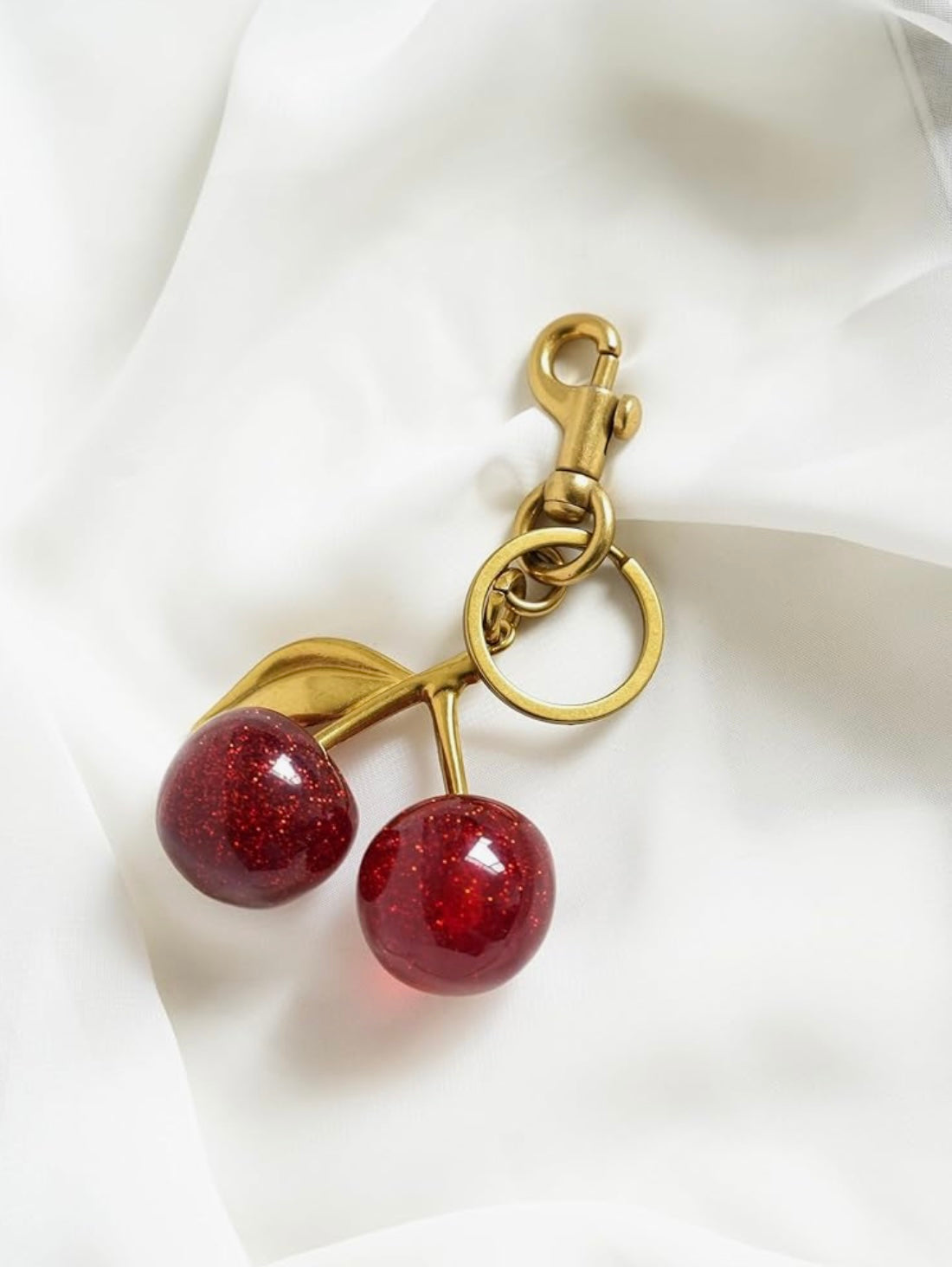 Cherry Bag Charm