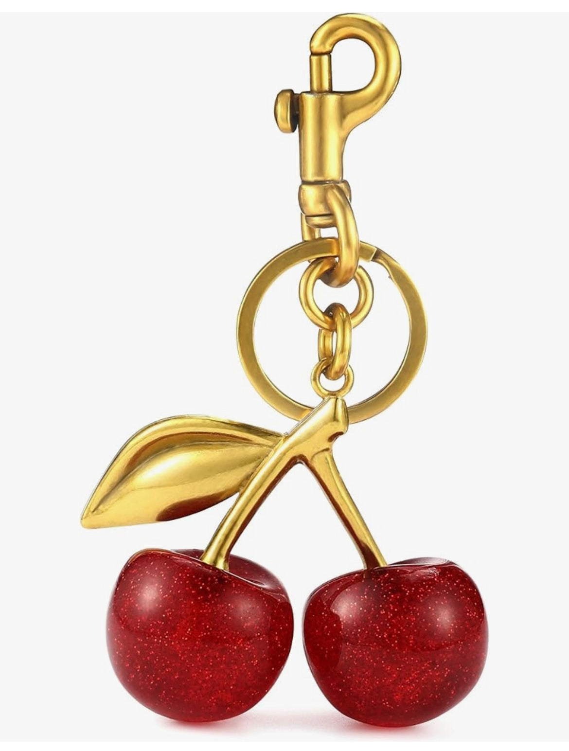 Cherry Bag Charm